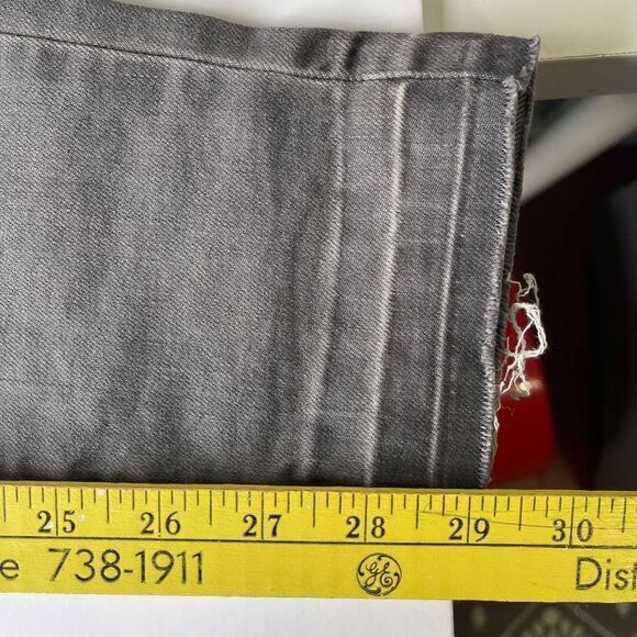 Harper Released Hem Grey/Light Black Jeans, Size 27 - Picture 7 of 10